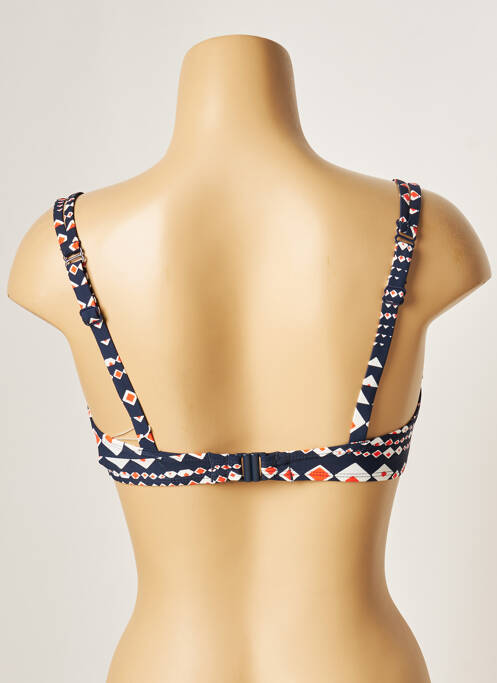 Haut de maillot de bain bleu BELCOR pour femme