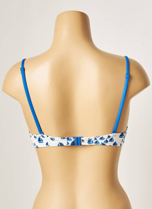Haut de maillot de bain bleu VARIANCE pour femme