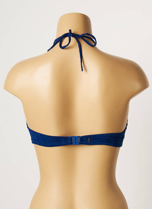 Haut de maillot de bain bleu LOU pour femme