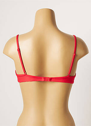 Haut de maillot de bain stretch haut soutien-gorge moulé rose CHERRY BEACH femme