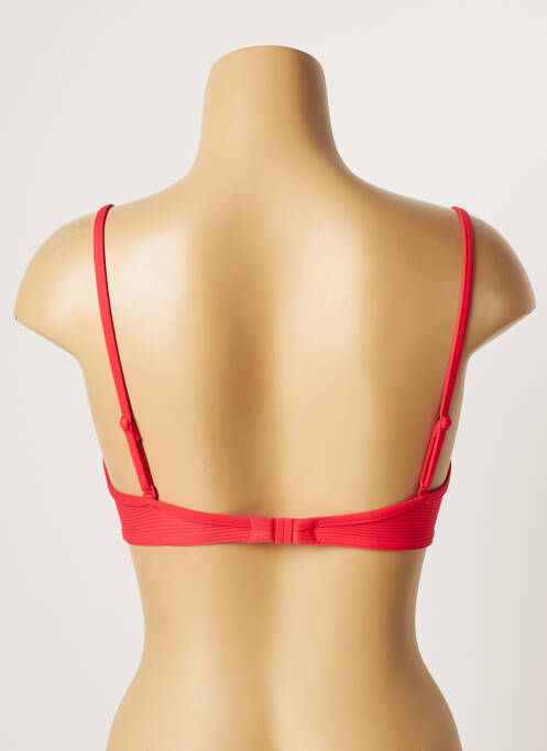 Haut de maillot de bain stretch haut bandeau rose CHERRY BEACH femme