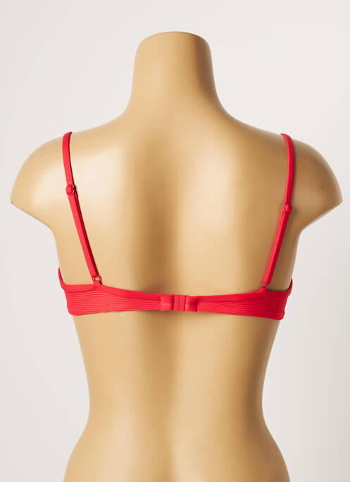 Haut de maillot de bain stretch haut soutien-gorge moulé rose CHERRY BEACH femme