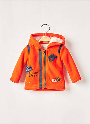 Veste casual coupe droite orange IKKS garçon