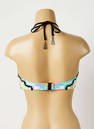 Haut de maillot de bain stretch haut bandeau bleu SEAFOLLY femme
