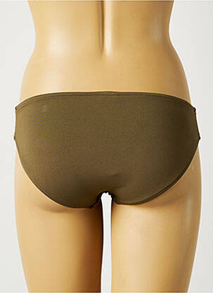 Bas de maillot de bain tissage satiné culotte vert SEAFOLLY femme