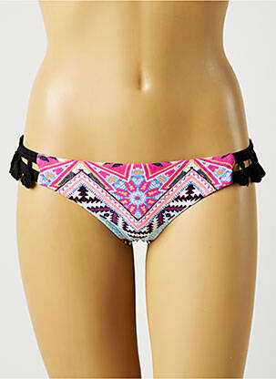 Bas de maillot de bain imprimé fantaisie culotte rose SEAFOLLY femme