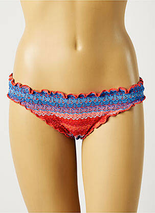 Bas de maillot de bain stretch culotte bleu SEAFOLLY femme