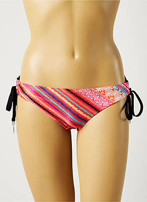 Bas de maillot de bain imprimé fantaisie culotte orange SEAFOLLY femme