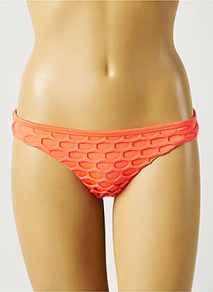 Bas de maillot de bain stretch culotte orange SEAFOLLY femme