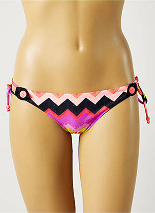 Bas de maillot de bain imprimé fantaisie bikini rose SEAFOLLY femme