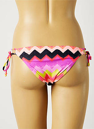 Bas de maillot de bain imprimé fantaisie bikini rose SEAFOLLY femme