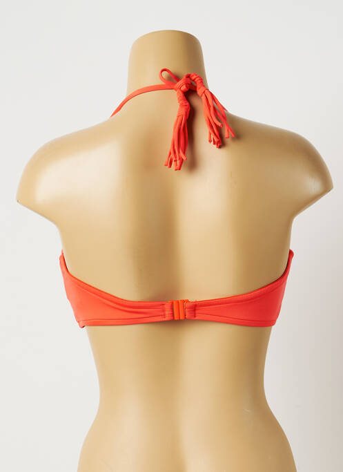 Haut de maillot de bain orange SEAFOLLY pour femme