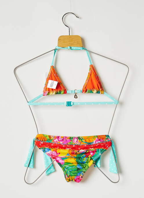 Maillot de bain 2 pièces rouge BANANA MOON pour fille