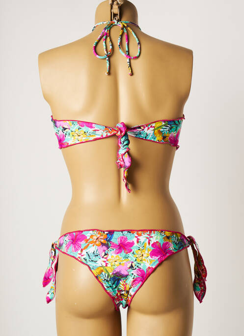 Maillot de bain 2 pièces rose BANANA MOON pour femme