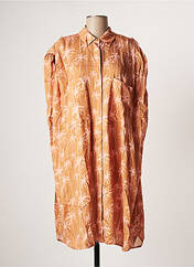 Robe mi-longue orange WILD pour femme seconde vue