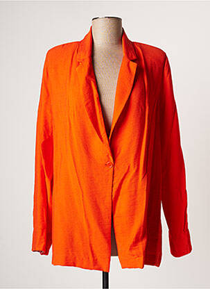 Veste casual orange ANGE pour femme