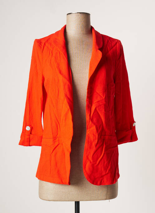 Veste casual orange VERO MODA pour femme