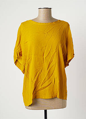 T-shirt jaune MÊME ROAD pour femme