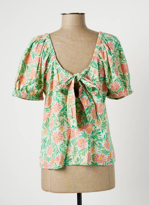 Top vert VERO MODA pour femme