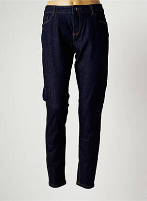 Jeans coupe slim broderie rivets taille normale bleu VERO MODA femme