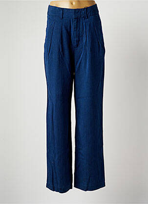 Pantalon chino bleu SCOTCH & SODA pour femme