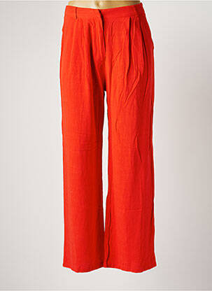 Pantalon large orange ATELIER EVÈNE pour femme