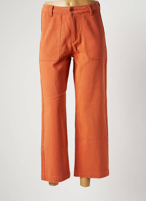 Pantalon 7/8 orange WILD pour femme