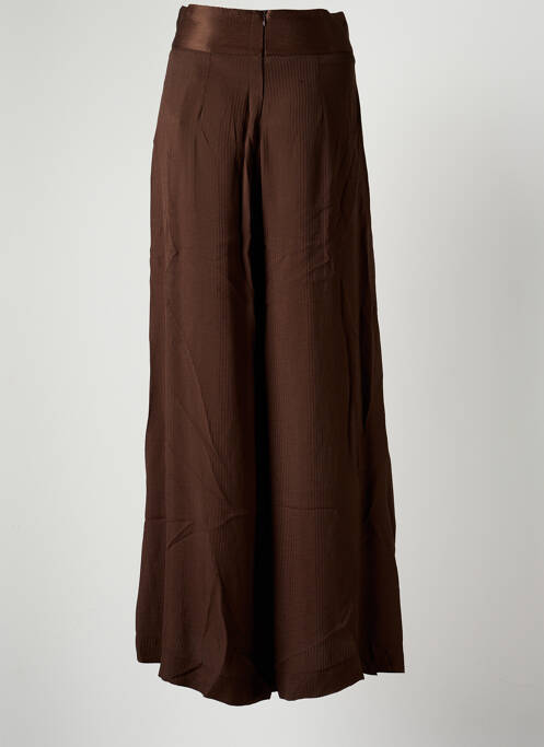 Pantalon large marron MÊME ROAD pour femme