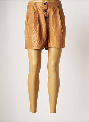 Short taille haute taille haute marron VERO MODA femme
