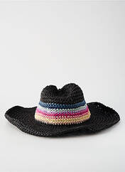 Chapeau noir WILD pour femme seconde vue