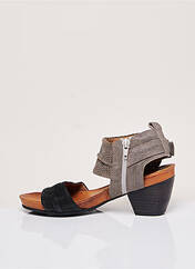 Sandales/Nu pieds gris CASTA pour femme seconde vue