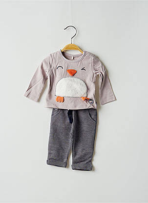Top/pantalon gris BOBOLI pour garçon