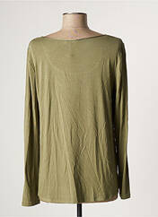 T-shirt vert PRINCESS pour femme seconde vue