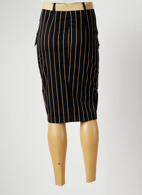 Jupe mi-longue noir CRISTINA EFFE pour femme