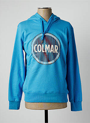 Sweat-shirt à capuche bleu COLMAR pour homme