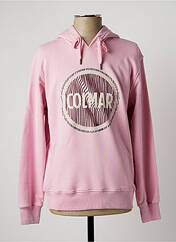 Sweat-shirt à capuche rose COLMAR pour homme seconde vue