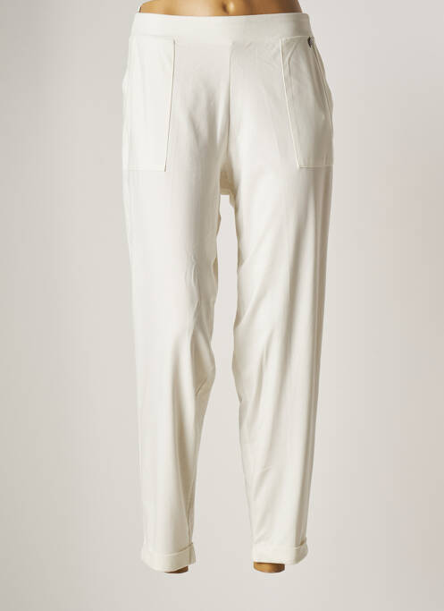 Pantalon 7/8 beige MAT. pour femme