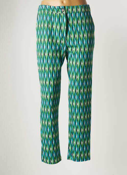 Pantalon droit vert BANDITAS FROM MARSEILLE pour femme