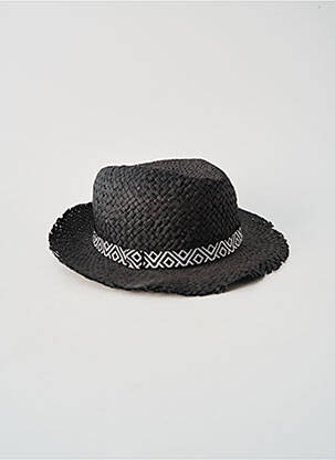 Chapeau noir BOJUA' pour femme