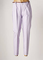 Pantalon 7/8 violet B.YOUNG pour femme seconde vue