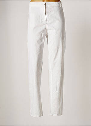 Pantalon slim blanc AGATHE & LOUISE pour femme