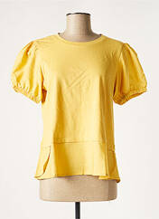 T-shirt jaune TIFFOSI pour femme seconde vue