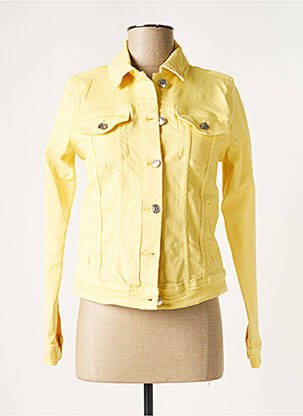 Veste en jean jaune TIFFOSI pour femme