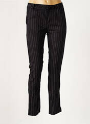 Pantalon chino noir BÔ-M pour femme seconde vue