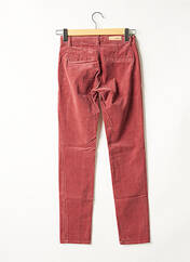 Pantalon chino rouge HAPPY pour femme seconde vue