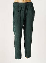 Pantalon droit vert DIEGA pour femme seconde vue