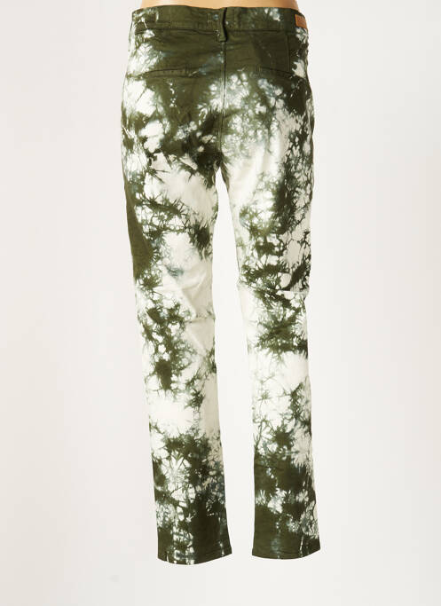 Pantalon chino vert HAPPY pour femme