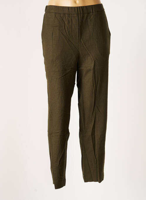 Pantalon droit vert DIEGA pour femme