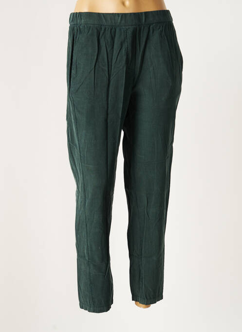 Pantalon droit vert DIEGA pour femme