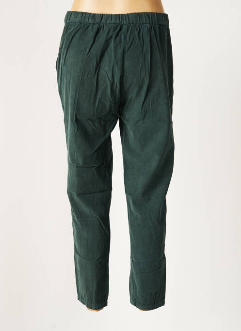 Pantalon droit vert DIEGA pour femme